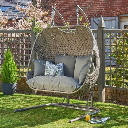 Norfolk Leisure Goldcoast Double Hanging Swing Chair Grey