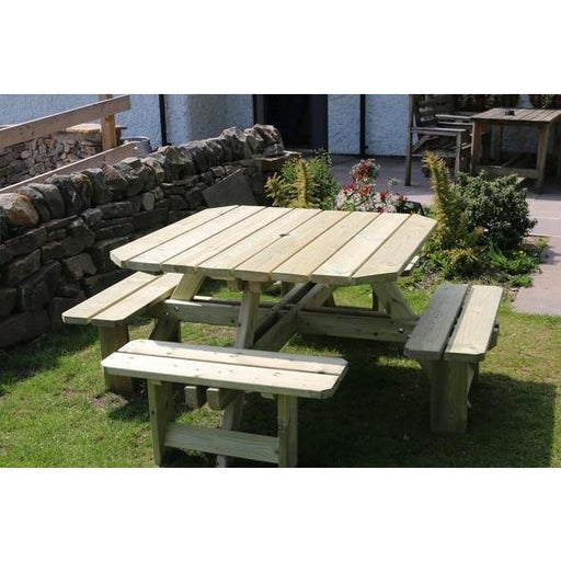 Westwood Square Eight-Seater Picnic Table