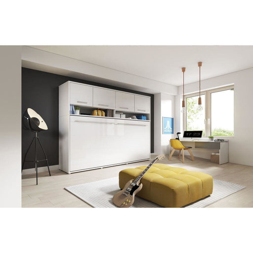 ARTE Horizontal Wall Bed Concept 120cm with Over Bed Unit