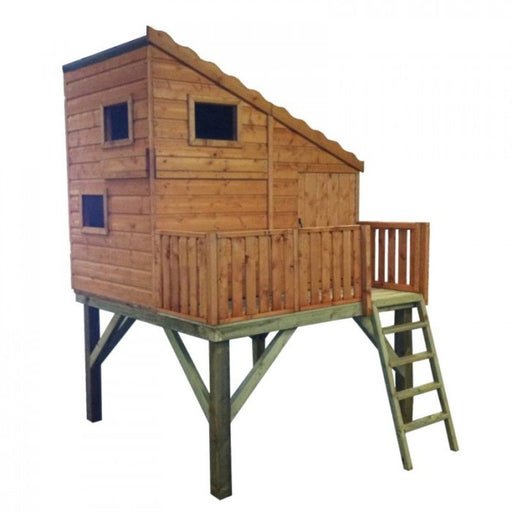 Shire Command Post Playhouse with Platform 6x4