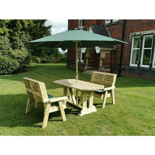 Ergo 4 Seater Table and Bench Set