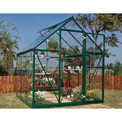 Palram Harmony 6x6 Green Polycarbonate Greenhouse