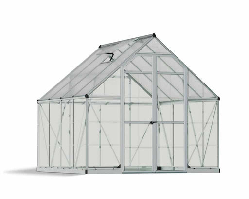 Palram Canopia Balance 8 x 8 ft Greenhouse in Silver