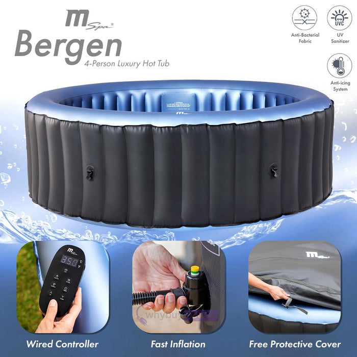 MSpa Bergen Comfort Hot Tub 6 people