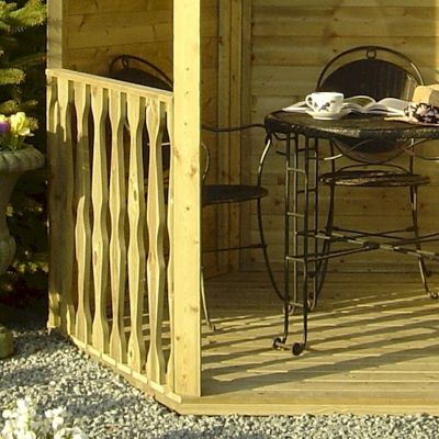 Shire Arbour Pressure Treated Summerhouse